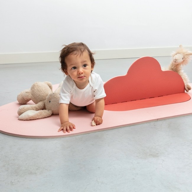 Quut - Playmat Head in the clouds - Blush Rose, Small