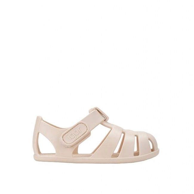 Igor - Nemo Solid Marfil gumene barefoot sandale krem