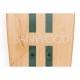 Banwood - Skejtbord natur sa zelenom linijom Banwood - Skejtbord natur sa zelenom linijom