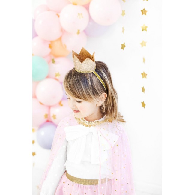 Party Deco - Kostim princeze - Plašt od tila roze