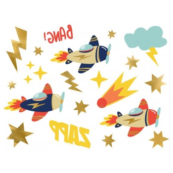 Party Deco - Tetovaže avioni