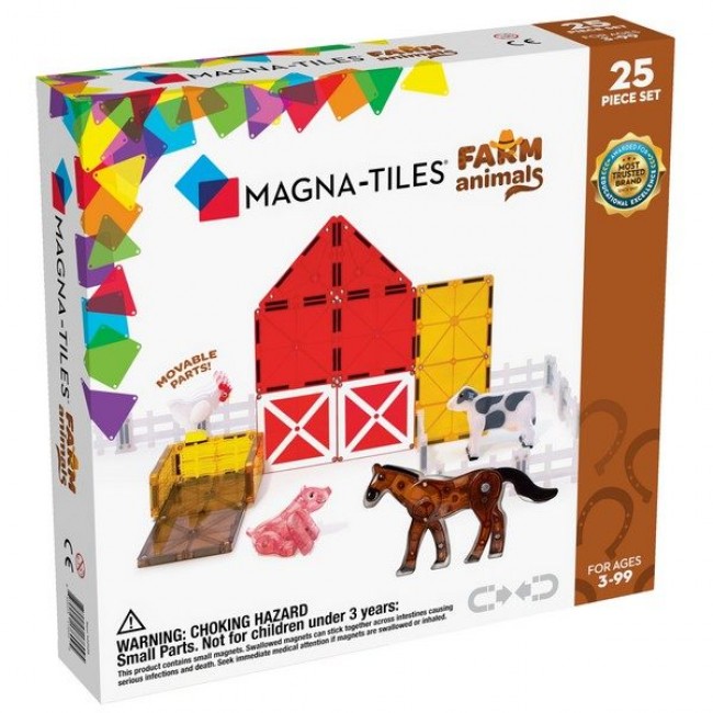 Magna-Tiles - Farma magnetne pločice 25 delova