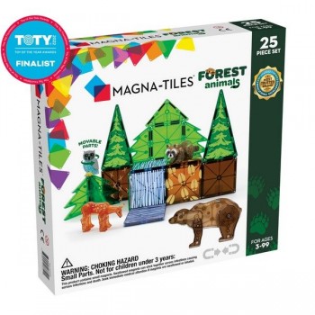 Magna-Tiles - Šumske životinje magnetne pločice 25 delova Magna-Tiles - Šumske životinje magnetne pločice 25 delova