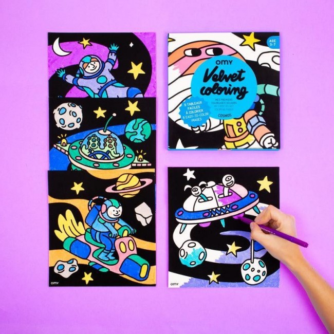 OMY - Plišana bojanka Kosmos