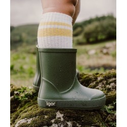Igor - Barefoot čizme Yogi Kaki