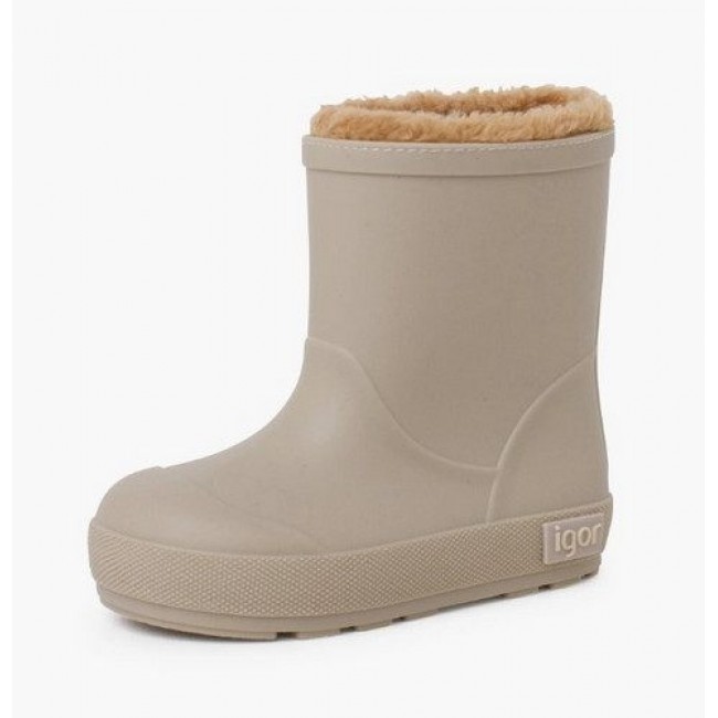 Igor - Barefoot čizme Borreguito beige