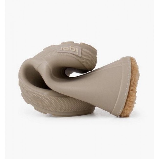 Igor - Barefoot čizme Borreguito beige