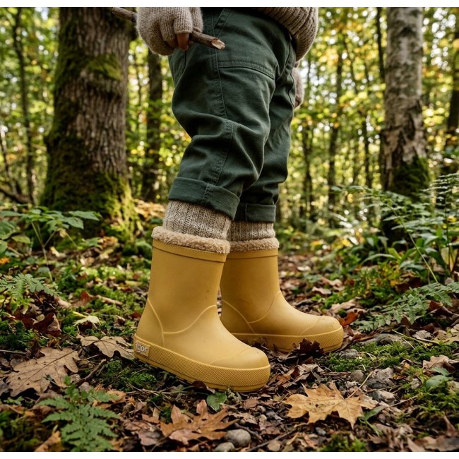 Igor - Barefoot čizme Borreguito amarillo