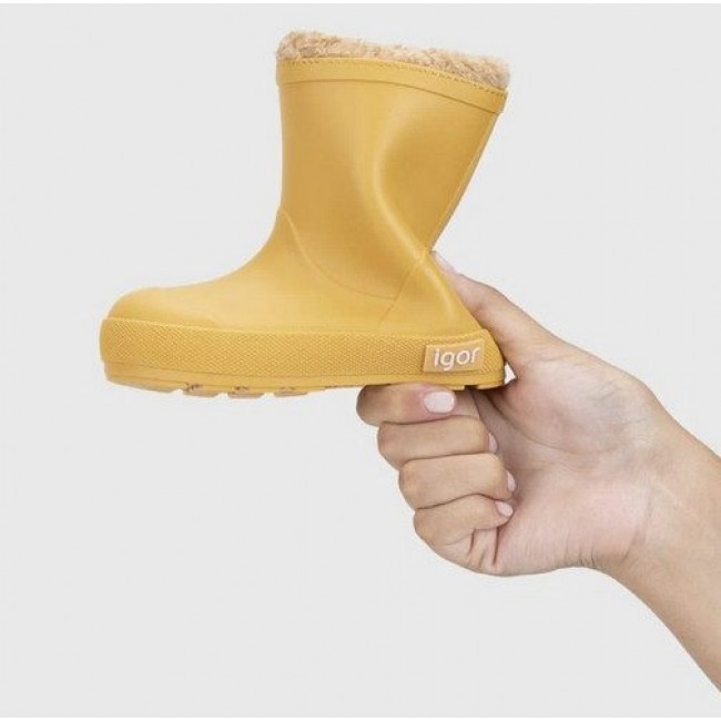 Igor - Barefoot čizme Borreguito amarillo