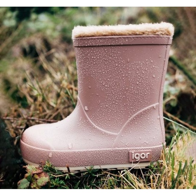 Igor - Barefoot čizme Borreguito rosa