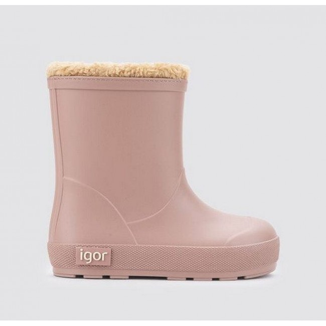 Igor - Barefoot čizme Borreguito rosa