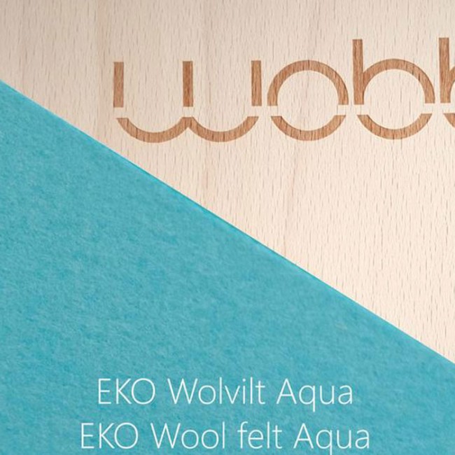Wobbel - Original with felt Aqua