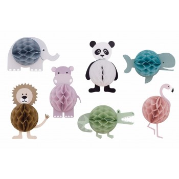 Jabadabado - Papirne dekorativne loptice Safari Jabadabado - Papirne dekorativne loptice Safari